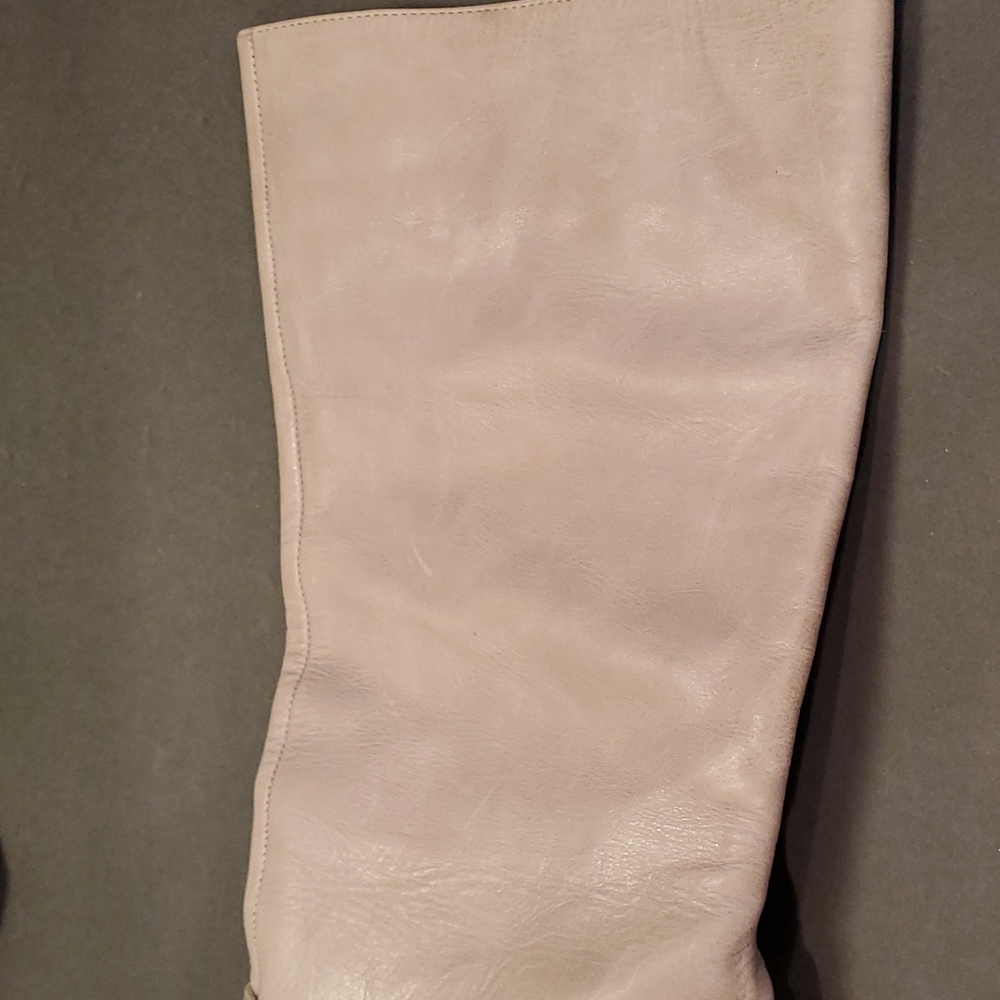 Ralph Lauren Boots Gray Leather.  Sz. 6.5B - Picture 6 of 12